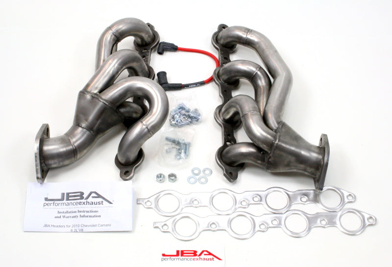 JBA 10-15 Chevrolet Camaro 6.2L LS 1-3/4in Primary Raw 409SS Cat4Ward Header - 1812S