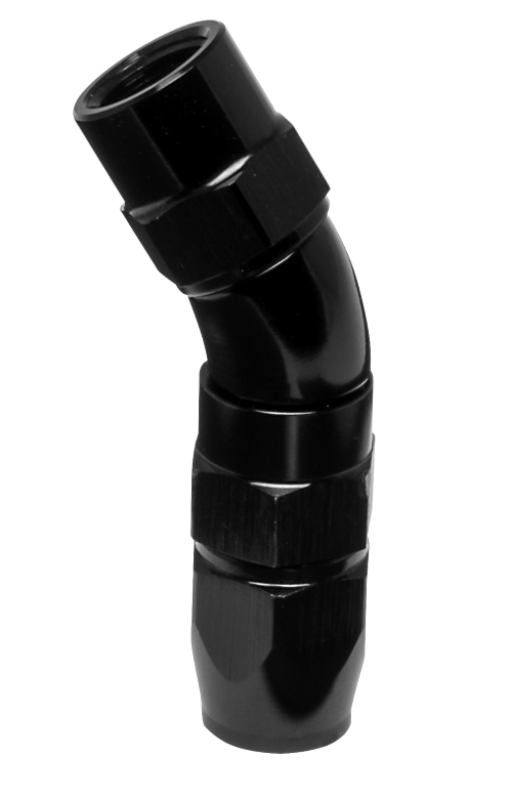 Vibrant -3AN 30 Degree High Flow Hose End Fitting for PTFE Lined Hose - Aluminum - 28303 by Vibrant