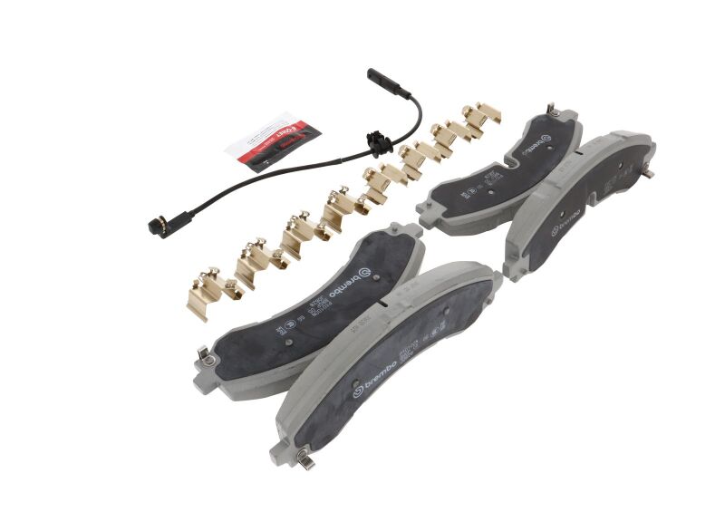 Brembo OE 20-21 Chevy Silverado 2500 HD/3500 HD/GMC Sierra 2500 HD Ceramic Brake Pad - Front - P10100N