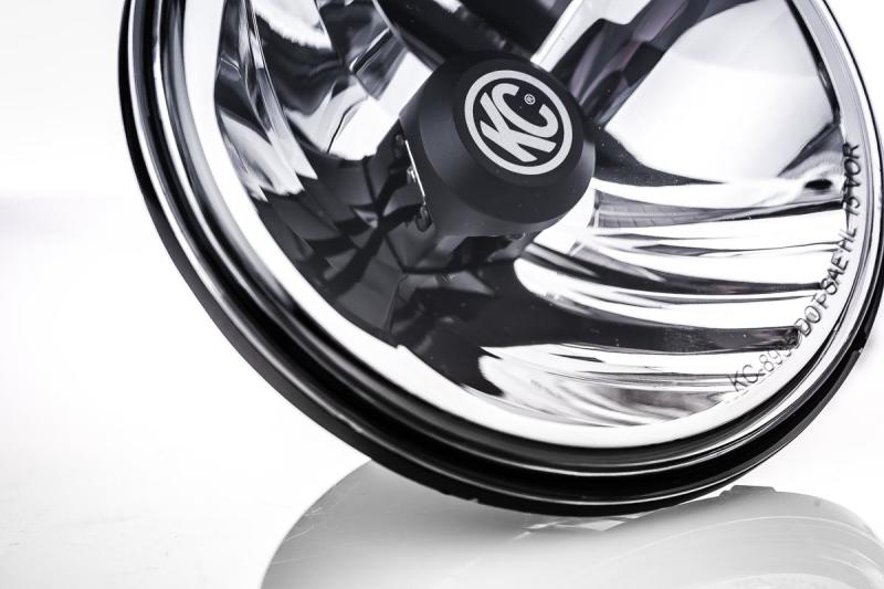 KC HiLiTES 07-18 Jeep JK 7in. Gravity LED DOT Approved Replacement Headlight (Single) - 4235