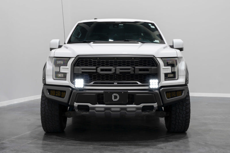 Diode Dynamics 17-20 Ford Raptor SS5 Bumper LED Pod Light Kit Sport - White Combo - DD7344