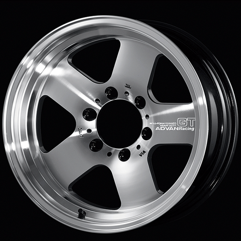 Advan GT Heavy 17X8.5 -10 6x139.7 Racing Machining &amp; Diamond Cut Wheel - YAQH7H-10KMDC
