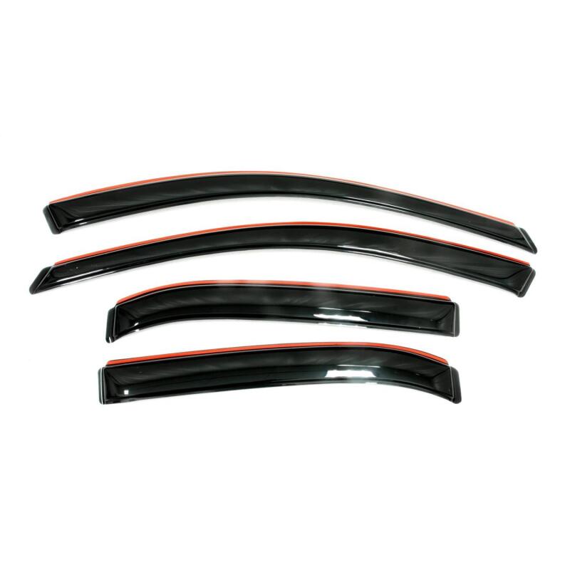 AVS 17-19 Nissan Rogue Sport Ventvisor In-Channel Front &amp; Rear Window Deflectors 4pc - Smoke - 194782
