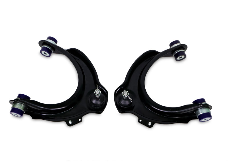 SuperPro 2004-2008 Acura TSX Base Front Upper Control Arm Set w/ Bushings - TRC1168