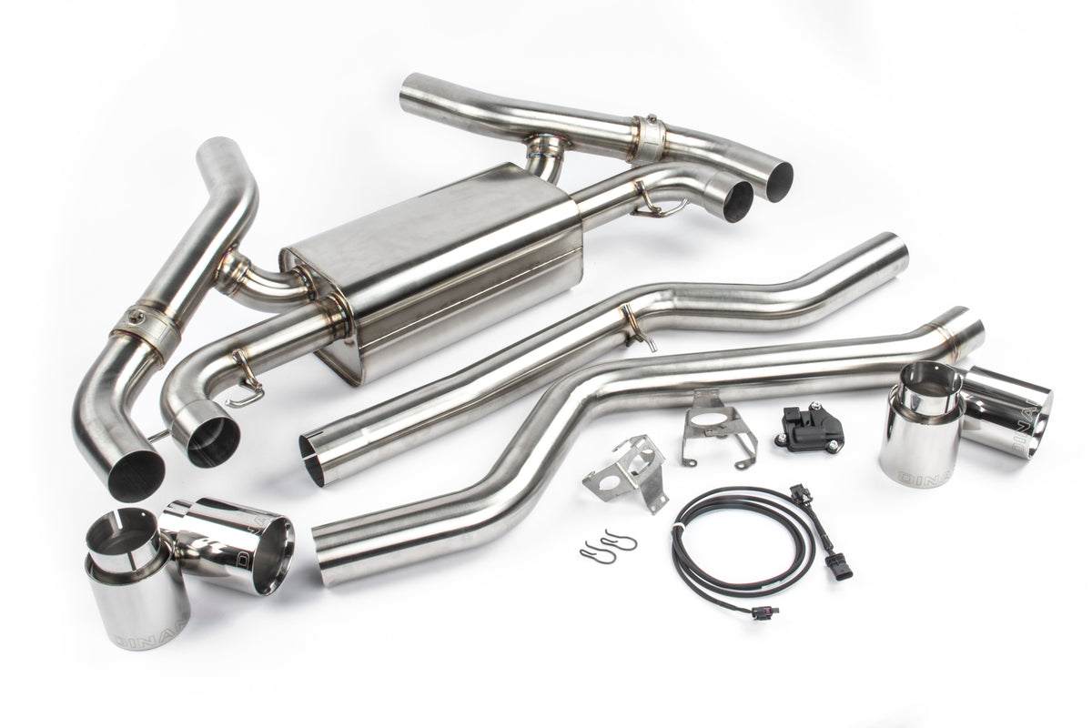 Dinan - Free Flow Axle-Back Exhaust - 2020-2024 BMW M340i/M440i - D660-0085