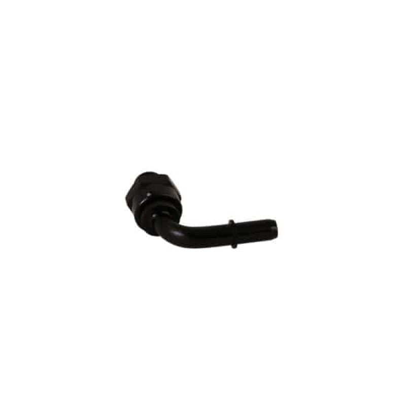 Aeromotive Fitting - AN-06 - 90 Degree - 3/8 Male Quick Connect - 15135