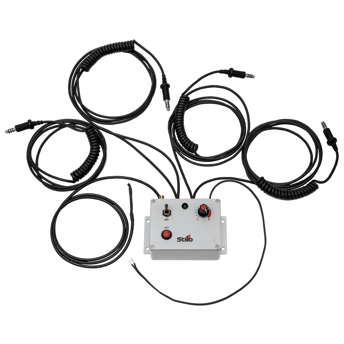 Stilo - WATERPROOF OFFSHORE INTERCOM UNIT FOR 4
