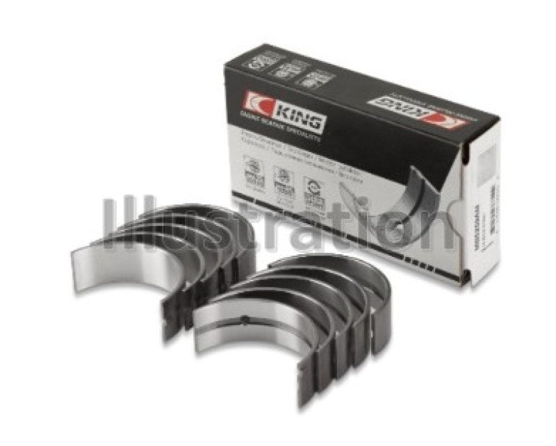 King Honda 91CI/1.5L D15A2/D15A3/D15B1/D15B2/D15B7/D15B8/D15Z1 (Size +0.25) Main Bearing Set - MB5244AM0.25
