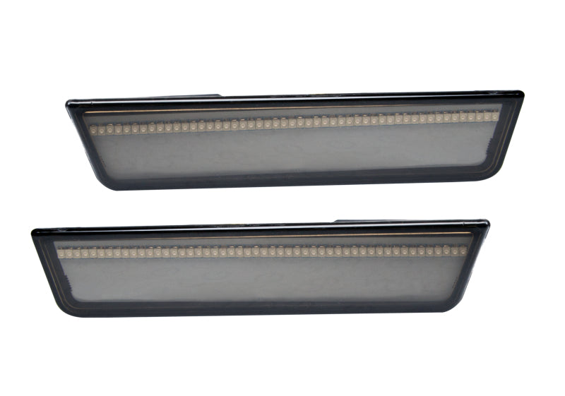 Oracle 11-14 Dodge Charger Concept Sidemarker Set (Rear Only) - Tinted - No Paint SEE WARRANTY - 9834-020