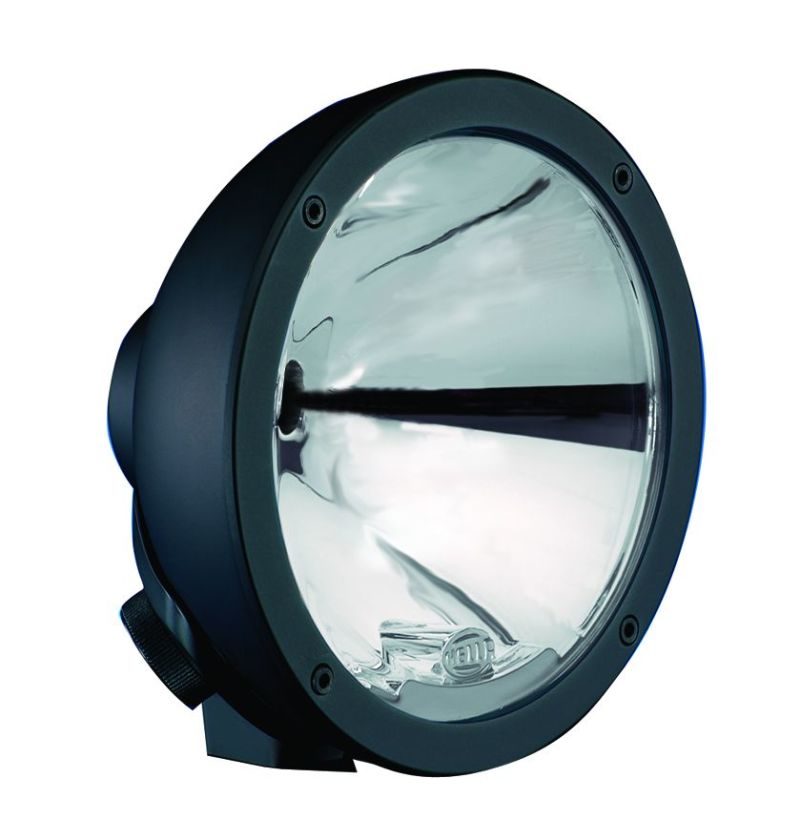 Hella Rallye 4000 Compact Black Driving Lamp w/o Bulb and w/o Stone Shield - 009094101