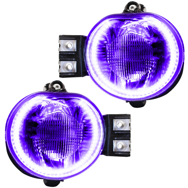 Oracle Lighting 02-05 Dodge Ram Pre-Assembled LED Halo Fog Lights -UV/Purple SEE WARRANTY - 7031-007
