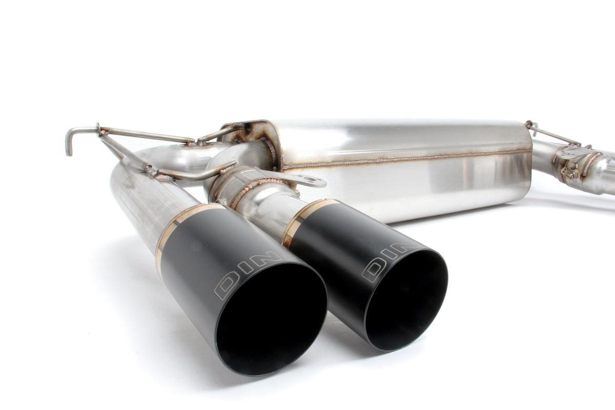 Dinan - Free Flow Axle-Back Exhaust - 2015-2019 BMW X5M/X6M - D660-0054A-BLK