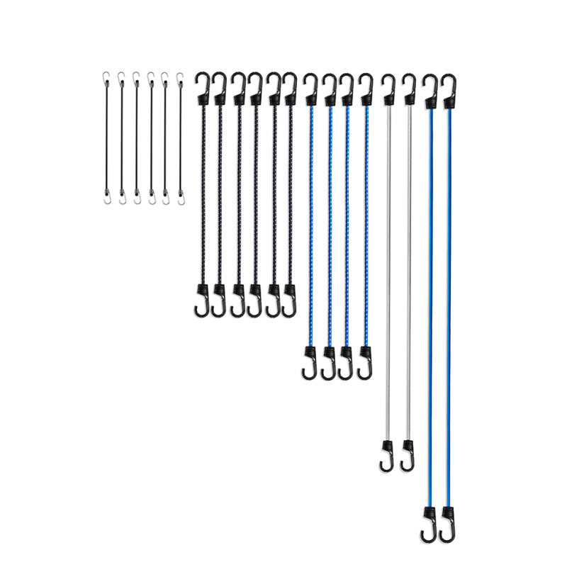 Borne Off-Road 28 Piece Bungee Cord Set - BNRTC-BNG-28