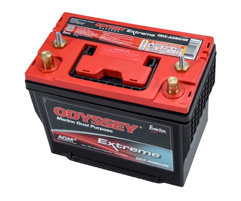 Odyssey Battery Marine/RV Extreme AGM Battery (24M-PC1500) - ODX-AGM24M by Odyssey Battery - front view