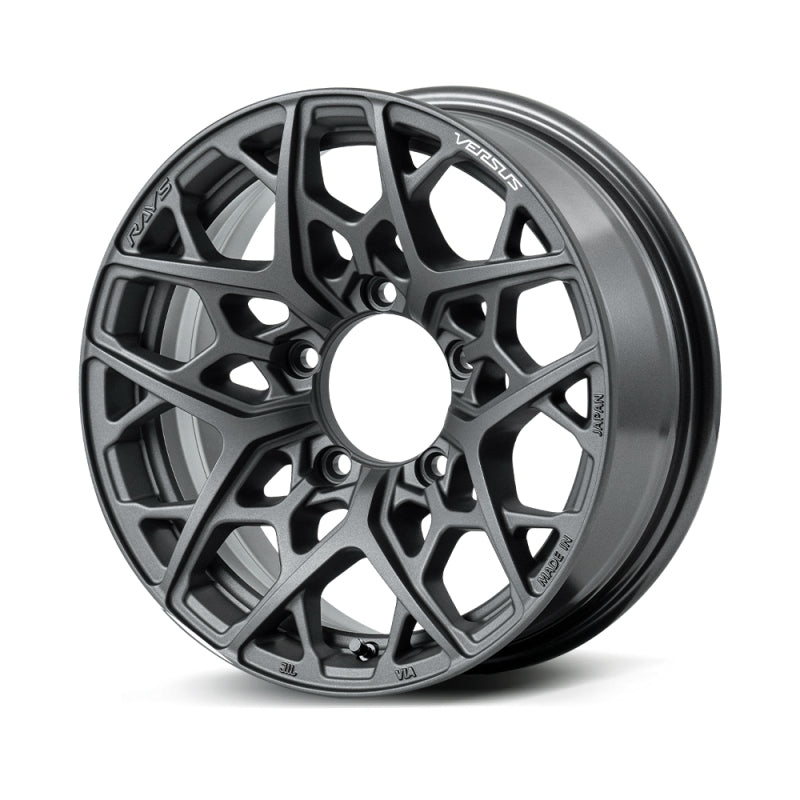 Versus VV25MX 16x5.5 / +20 ET / 5x139.7 BP - Matte Super Dark Gunmetal - WTKXEF20JAPJ