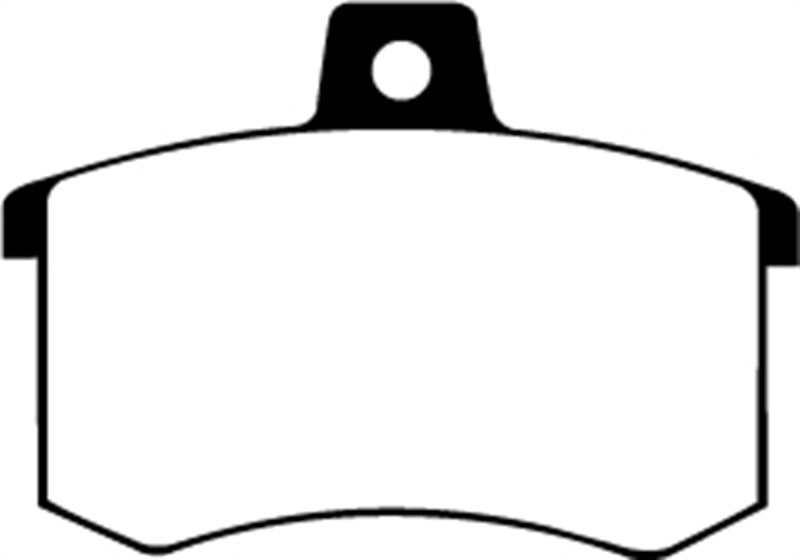 EBC 89-90 Audi 100 Quattro 2.3 Yellowstuff Rear Brake Pads - DP4370R