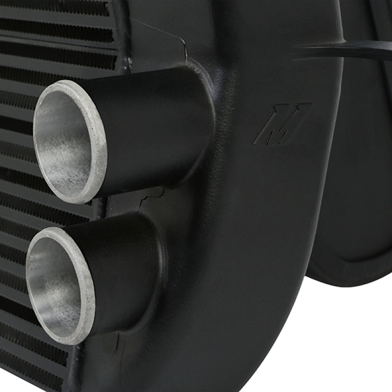 Mishimoto 2011-2014 Ford F-150 EcoBoost Black Intercooler w/ Polished Pipes - MMINT-F150-11KPBK