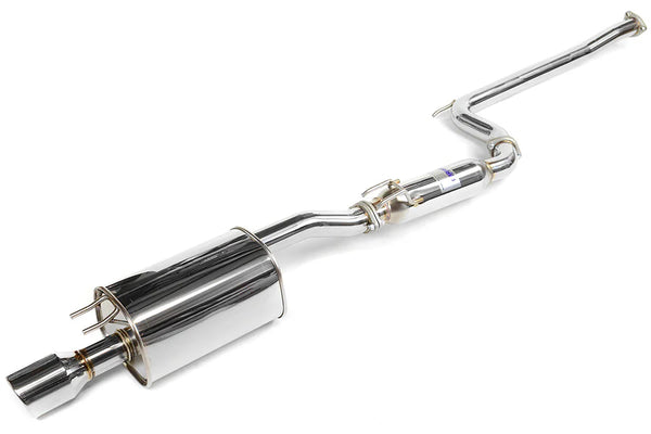Invidia 06+ Civic Si 4dr Q300 Stainless Steel Cat-back Exhaust - HS06HC4G3S for 2006-2011 Honda Civic Si - front view