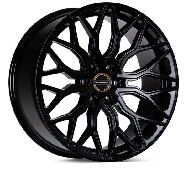 Vossen HF6-3 22x9.5 / 6x139.7 / ET20 / Deep Face / 106.1 - Gloss Black Wheel - HF63-2G23 by Vossen