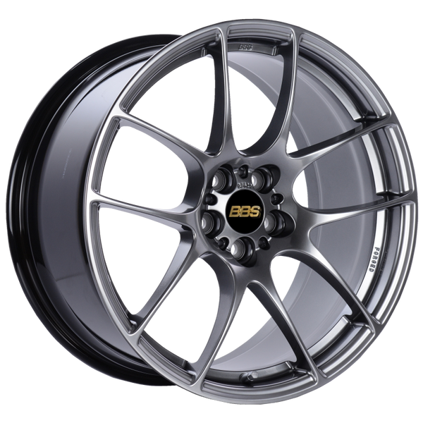 BBS RF 18x9 5x114.3 ET48 Diamond Black Wheel -82mm PFS/Clip Required - RF522DBK by BBS
