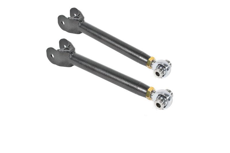 BMR 16-17 6th Gen Camaro Lower Trailing Arms w/ Single Adj. Rod Ends - Black Hammertone - TCA060H
