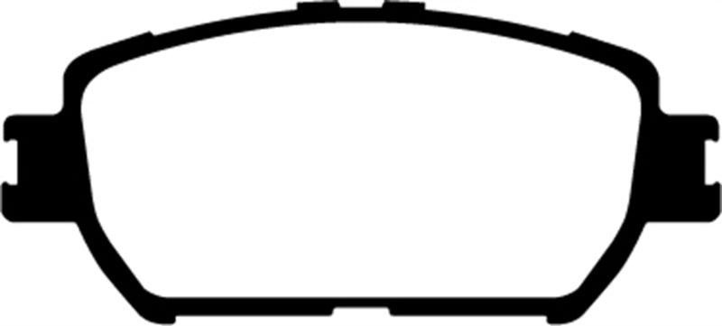 EBC 06-07 Lexus GS300 3.0 Redstuff Front Brake Pads - DP31642C for 2009-2015 Lexus IS - detail view