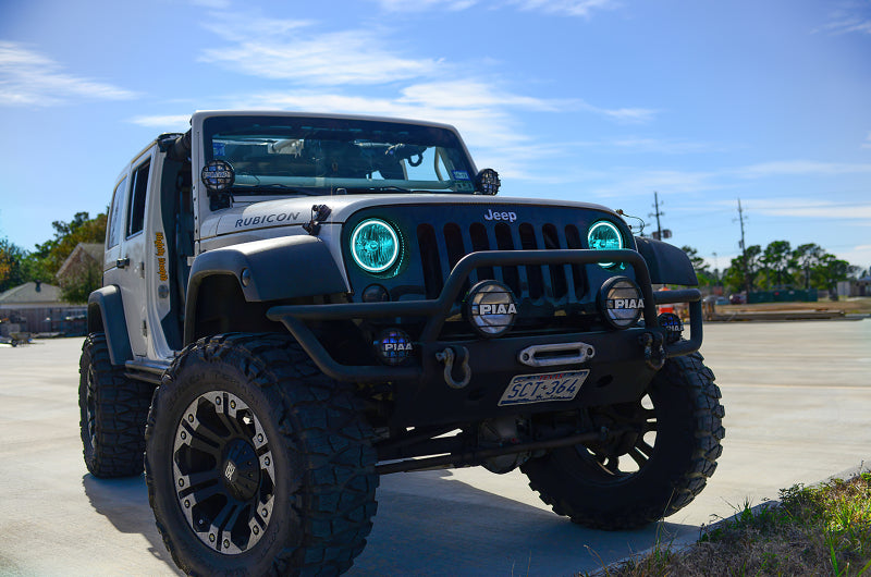 Oracle 07-16 Jeep Wrangler JK SMD HL - ColorSHIFT w/ BC1 Controller SEE WARRANTY - 7079-335