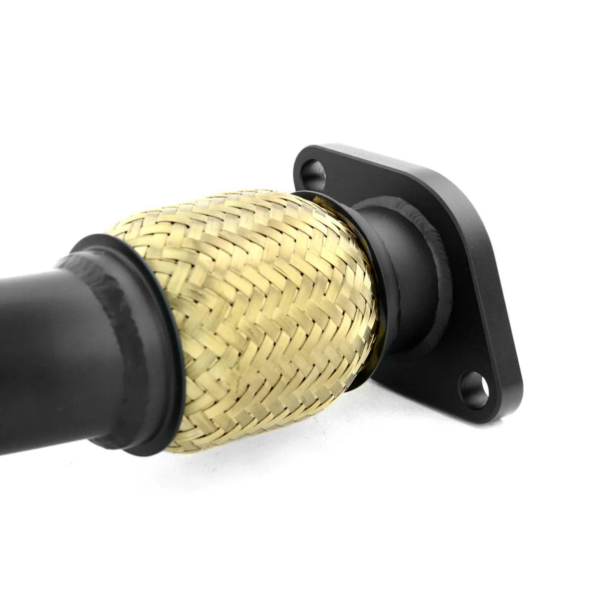 GrimmSpeed 04-21 Subaru STI EJ25 2 Bolt Up-Pipe - Black Ceramic Coated - GRM.1099.1.BLK