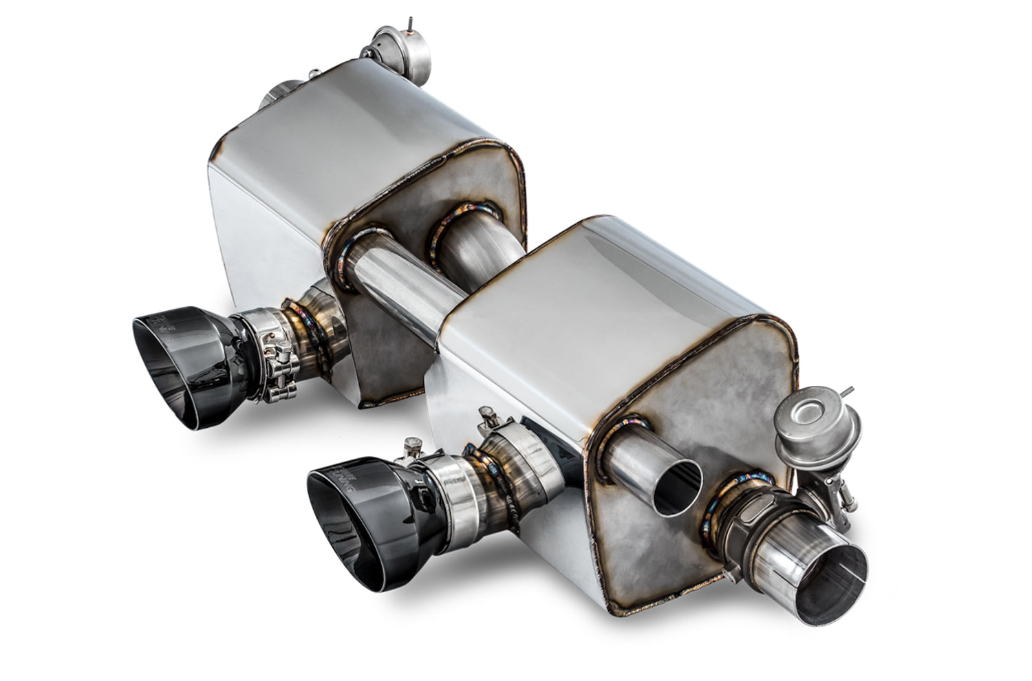 AWE Tuning Porsche 911 (991.2) Carrera / S SwitchPath Exhaust for PSE Cars - Diamond Black Tips - 3025-33018