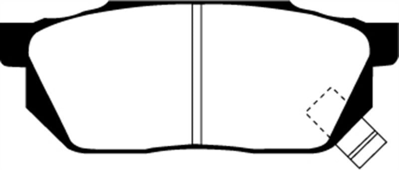 EBC 84-87 Honda Civic CRX 1.5 DX Greenstuff Front Brake Pads - DP2570