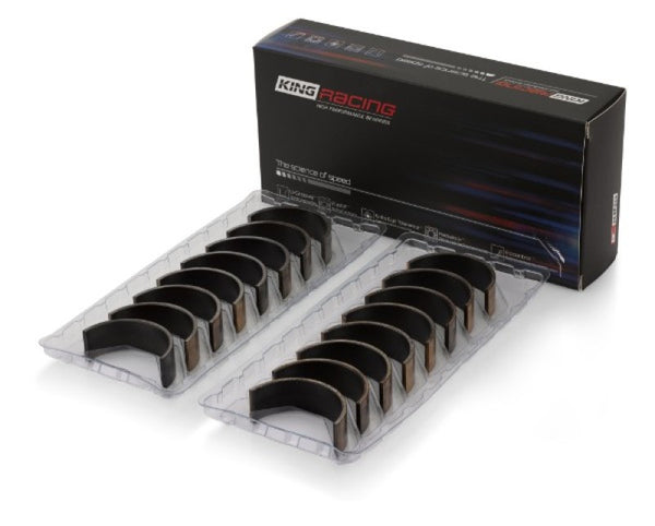 King Chevrolet SBC 307CI 350CI & Gen III/IV 0.020in Oversize Tri-Metal Connecting Rod Bearing Set - CR807XPNC020