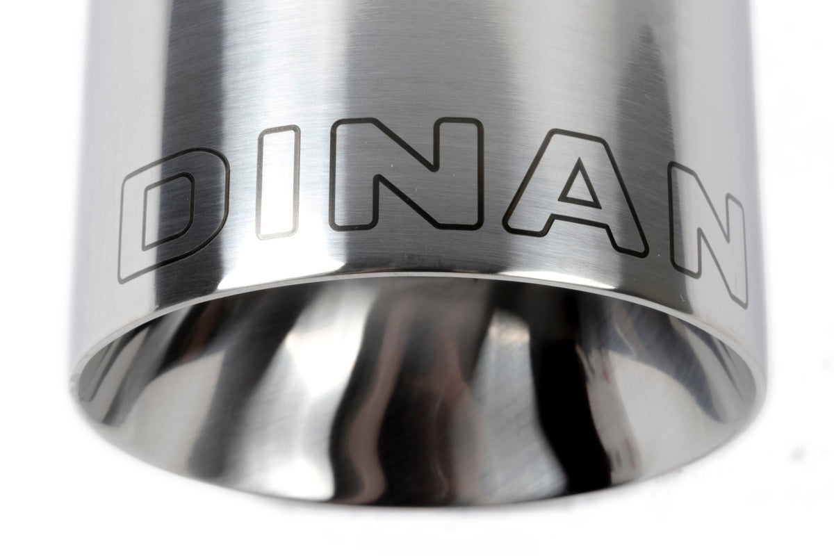 Dinan - Double-Walled 4" Clamp-On Exhaust Tip (Polished) - D663-0555-BOX