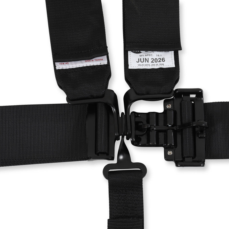 RaceQuip Black L & L 5pt Seat Belt - 711001RQP