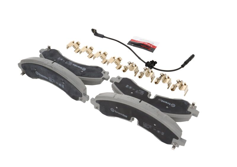 Brembo OE 20-21 Chevy Silverado 2500 HD/3500 HD/GMC Sierra 2500 HD Ceramic Brake Pad - Front - P10100N