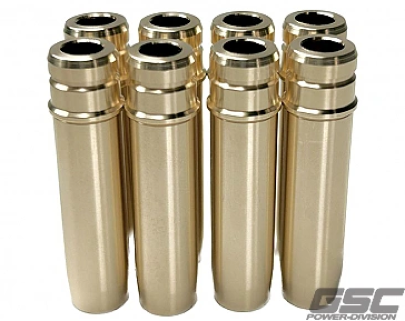 GSC P-D Nissan SR20DET (STD) Intake Valve Guide w/Stopper - Set of 8 - 3128-8 by GSC Power Division