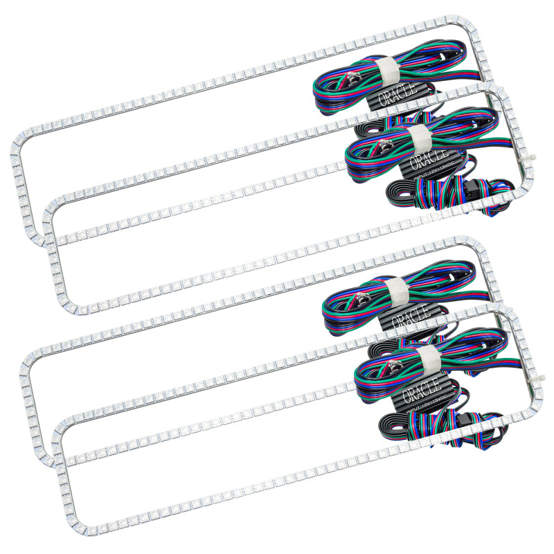 Oracle GMC Suburban 96-99 Dual Halo Kit - ColorSHIFT w/o Controller SEE WARRANTY - 2284-334