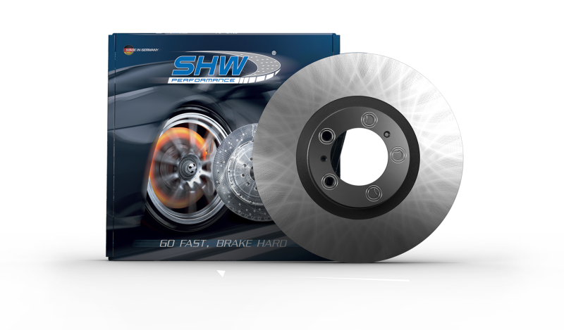 SHW 00-06 Audi TT 1.8L Front Smooth Monobloc Brake Rotor (8N0615301A) - AFX38014 for 2000-2006 Audi TT - front view