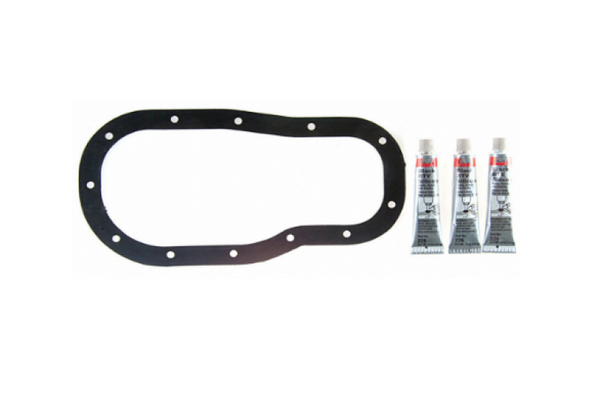 Fel-Pro 03-24 Toyota 4Runner Engine Oil Pan Gasket Set - High-Temperature Rubber-Coated Fiber - OS30752 for 2003-2024 Toyota 4Runner - front view