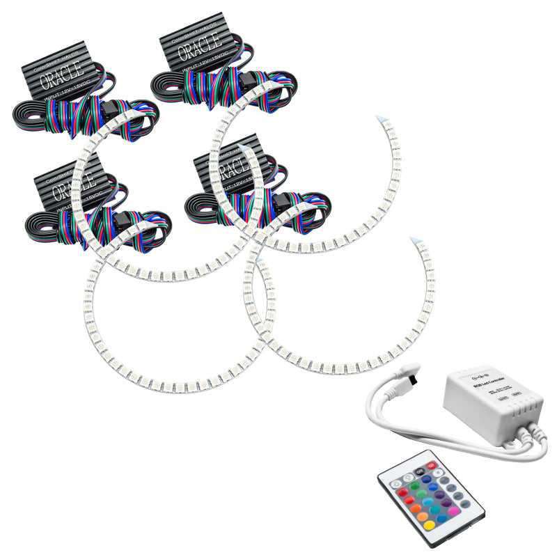 Oracle BMW M3 98-05 Halo Kit - ColorSHIFT w/ Simple Controller SEE WARRANTY - 2633-504