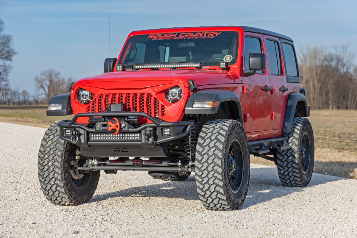 Rough Country - 3.5 Inch lift Kit - C/A Drop - FR D/S - M1R - Jeep Wrangler Unlimited 4WD (24-25) - 91944 for 2024 Jeep Wrang