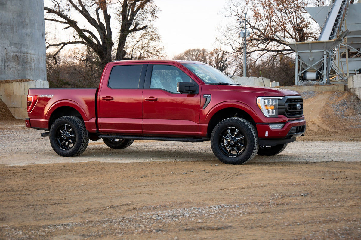 Rough Country - 2 Inch Lift Kit - M1 Struts/M1 - Ford F-150 4WD (2021-2025) - 57140 for 2021-2025 Ford F 150 - angle view