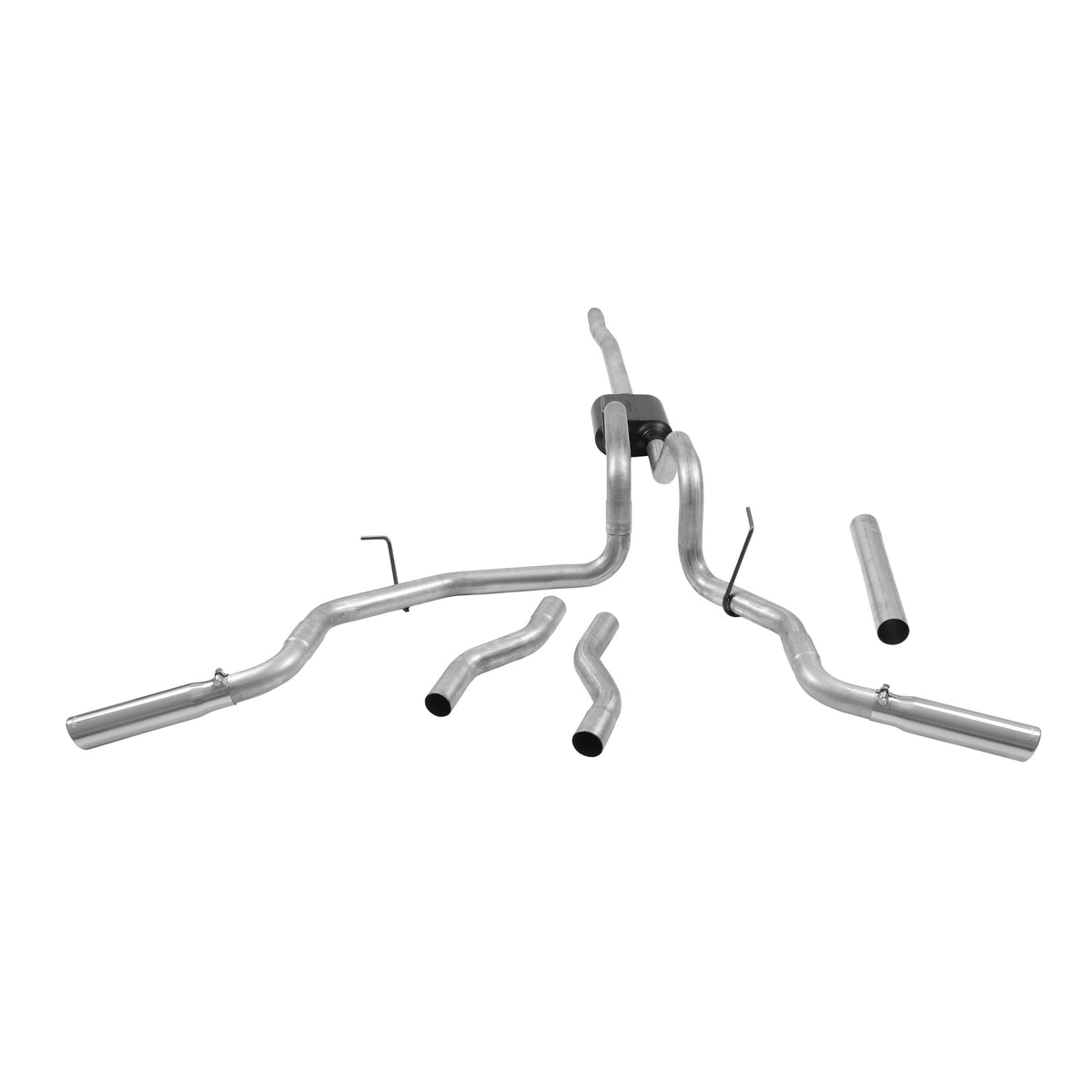 Flowmaster American Thunder Cat-Back Exhaust System - 2004-2008 Ford F-150 & More - Aluminized - 17417 - 5