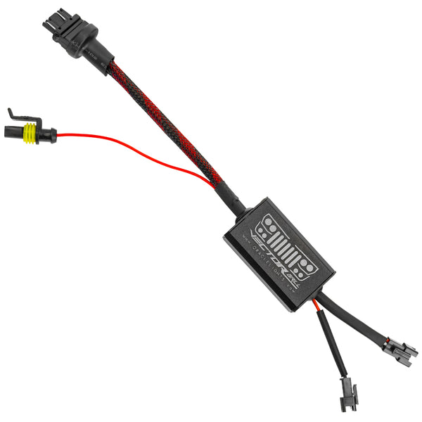 Oracle Vector LED Driver for DRL/Turn Signal (Single) - 5828-504 for 2007-2021 Jeep Wrangler - front view