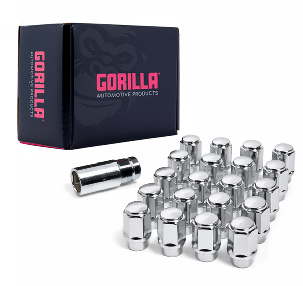 Gorilla Automotive - 5lug 12-1.50 3/4 Hex Wik Ext Thread CHR - K5LE19-12150GR