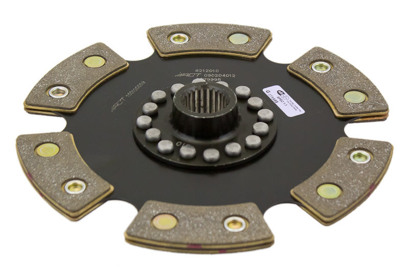 ACT 2000 Honda S2000 6 Pad Rigid Race Disc - 6212010
