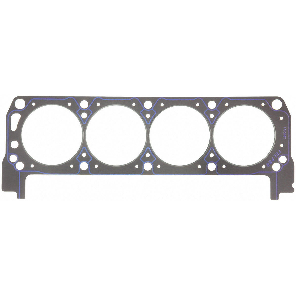 Fel-Pro 1156-1 Steel core laminate Engine Cylinder Head Gasket - 11561 - front view