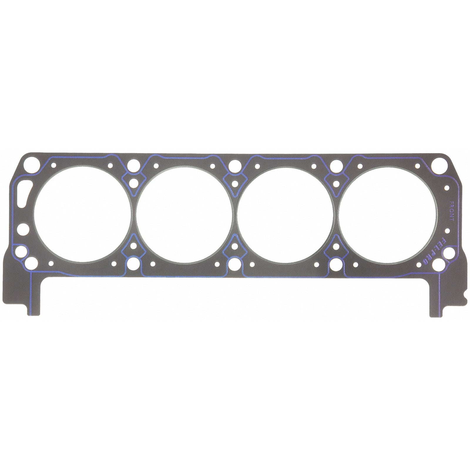 Fel-Pro 1156-1 Steel core laminate Engine Cylinder Head Gasket - 11561 - front view