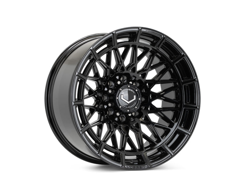 Vossen HFX-3 22x12 - 8x165.1 - ET44 - Ultra Deep Face - 125.1 - Gloss Black Wheel - HFX3-2X26-GB