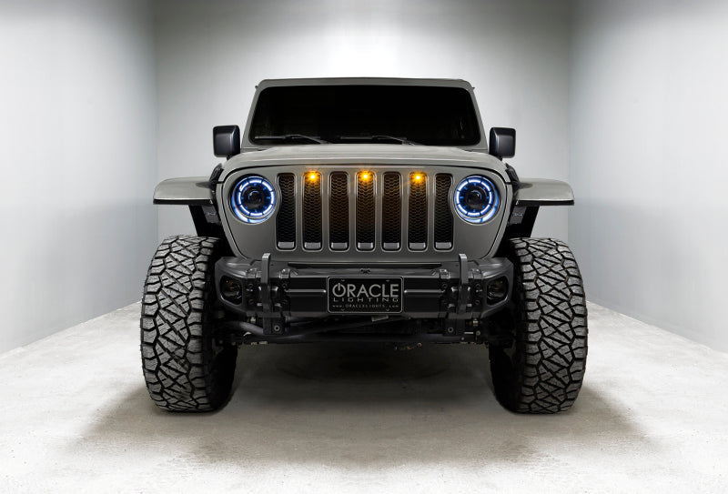 Oracle Oculus Bi-LED Projector Headlights for Jeep JL/Gladiator JT - w/ Simple Cntrl SEE WARRANTY - 5839-504-B