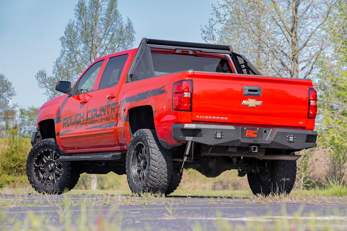 Rear Bumper | LED | Chevy Silverado &amp; GMC Sierra 1500 2WD/4WD (2007-2018 &amp; Classic)